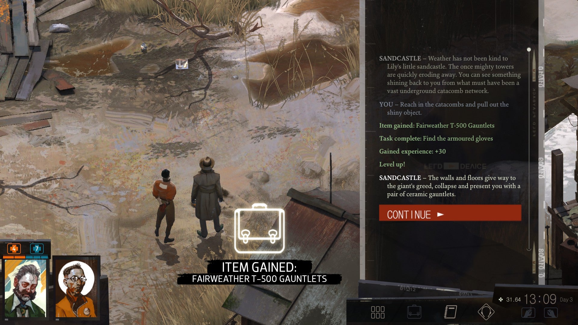 Disco Elysium How to Find All Four Pieces of the Fairweather T500